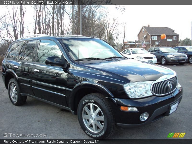 Black Onyx / Gray 2007 Buick Rainier CXL AWD