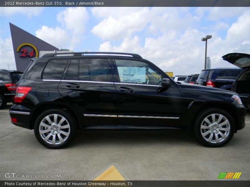Black / Almond/Black 2012 Mercedes-Benz GLK 350