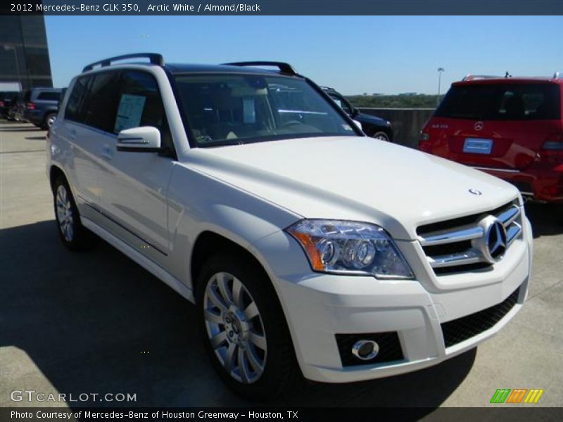 Arctic White / Almond/Black 2012 Mercedes-Benz GLK 350