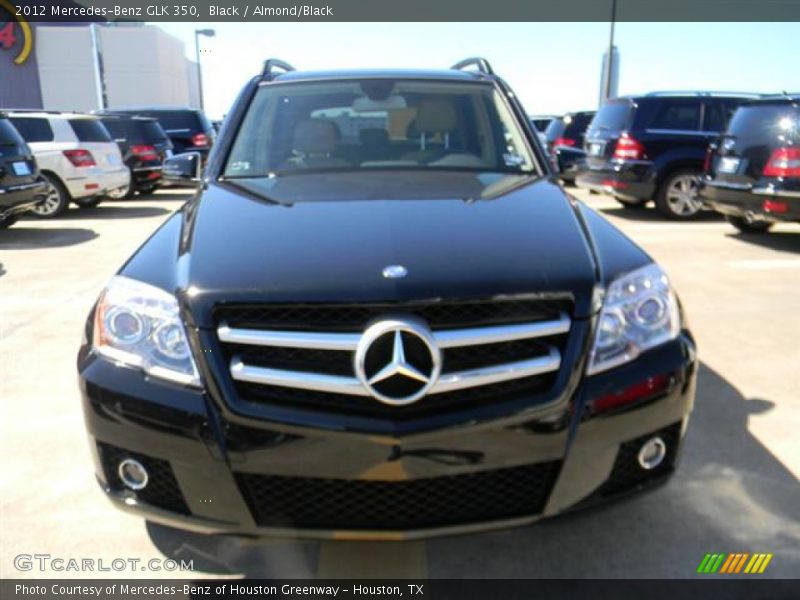 Black / Almond/Black 2012 Mercedes-Benz GLK 350