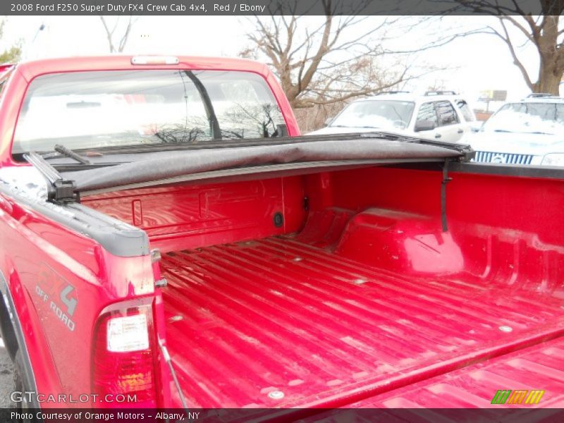 Red / Ebony 2008 Ford F250 Super Duty FX4 Crew Cab 4x4