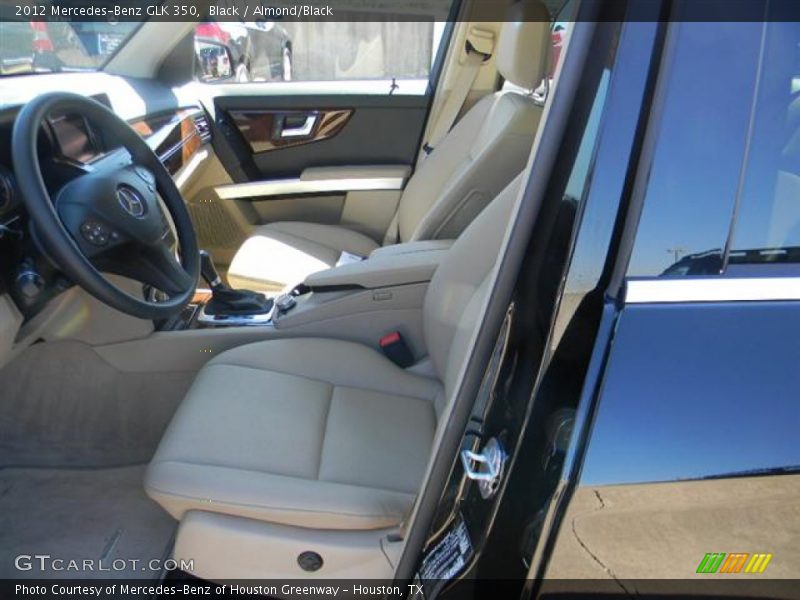 Black / Almond/Black 2012 Mercedes-Benz GLK 350