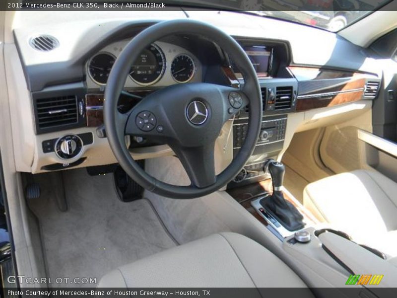 Black / Almond/Black 2012 Mercedes-Benz GLK 350