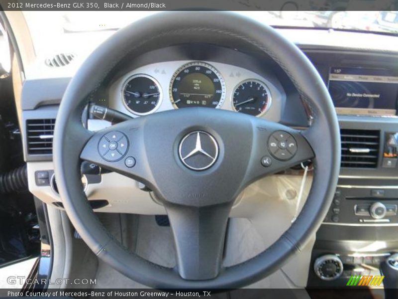 Black / Almond/Black 2012 Mercedes-Benz GLK 350