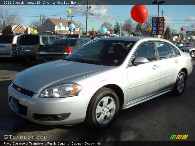 Silver Ice Metallic / Ebony 2011 Chevrolet Impala LT