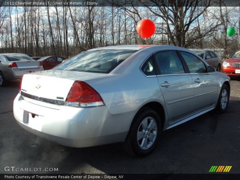 Silver Ice Metallic / Ebony 2011 Chevrolet Impala LT