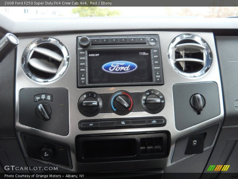 Red / Ebony 2008 Ford F250 Super Duty FX4 Crew Cab 4x4