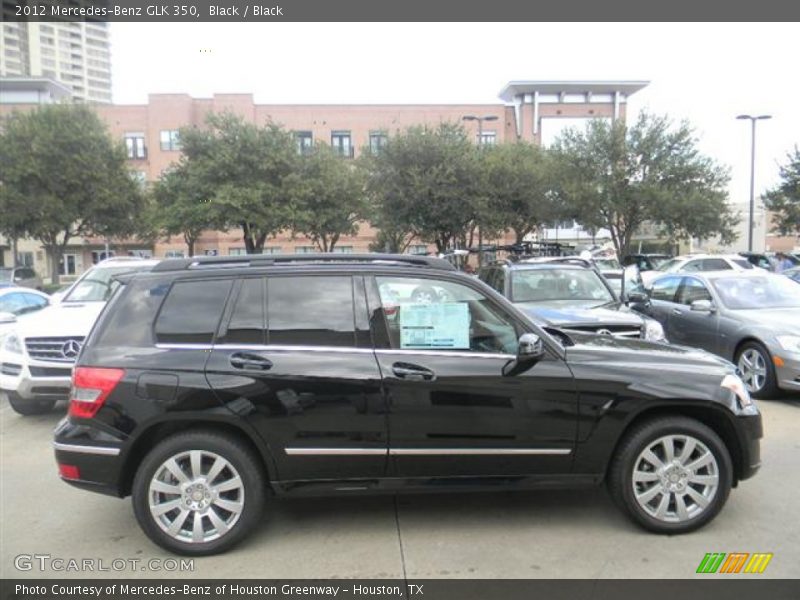 Black / Black 2012 Mercedes-Benz GLK 350