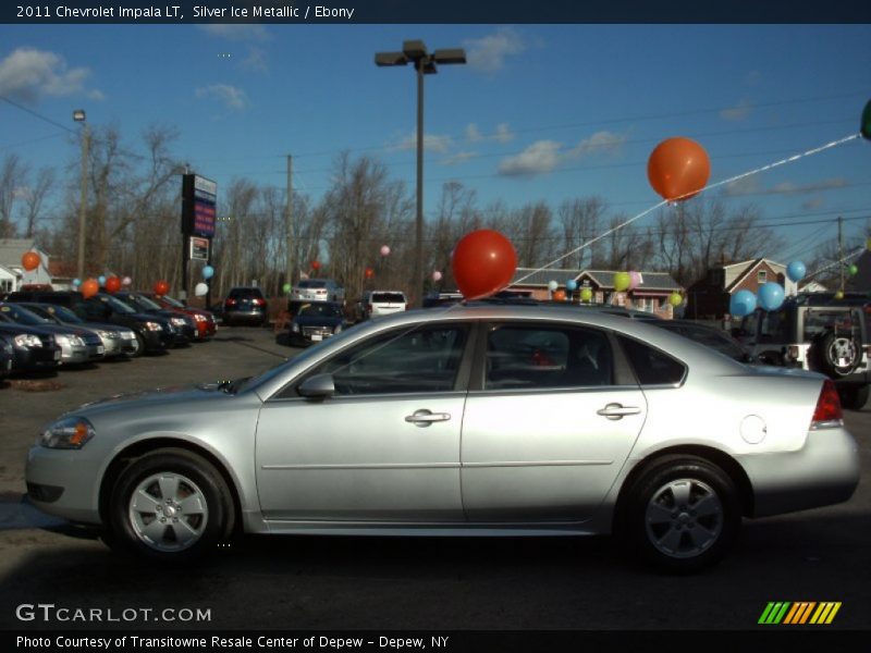 Silver Ice Metallic / Ebony 2011 Chevrolet Impala LT
