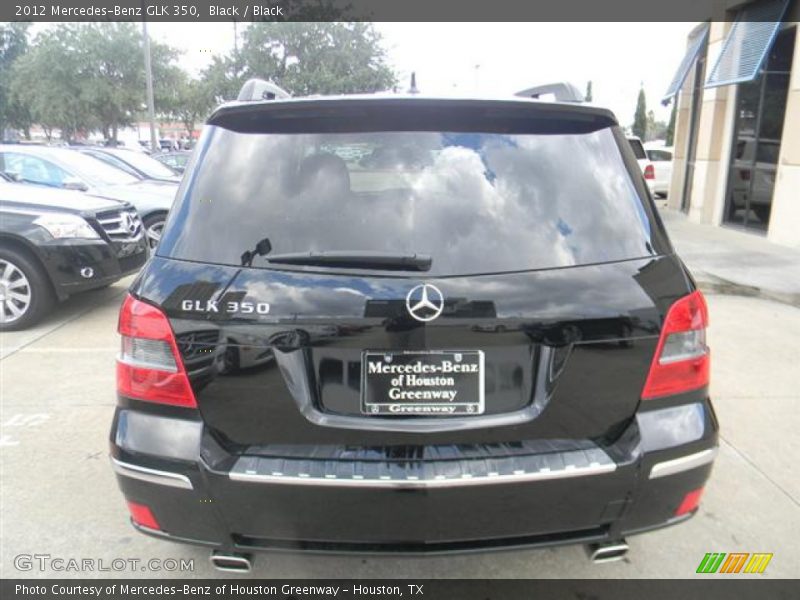 Black / Black 2012 Mercedes-Benz GLK 350