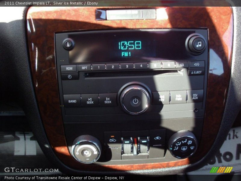 Silver Ice Metallic / Ebony 2011 Chevrolet Impala LT