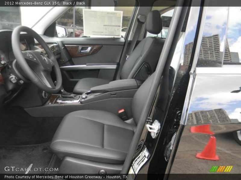 Black / Black 2012 Mercedes-Benz GLK 350
