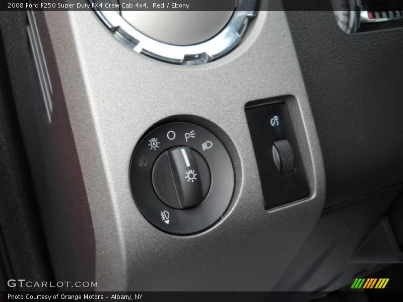 Red / Ebony 2008 Ford F250 Super Duty FX4 Crew Cab 4x4