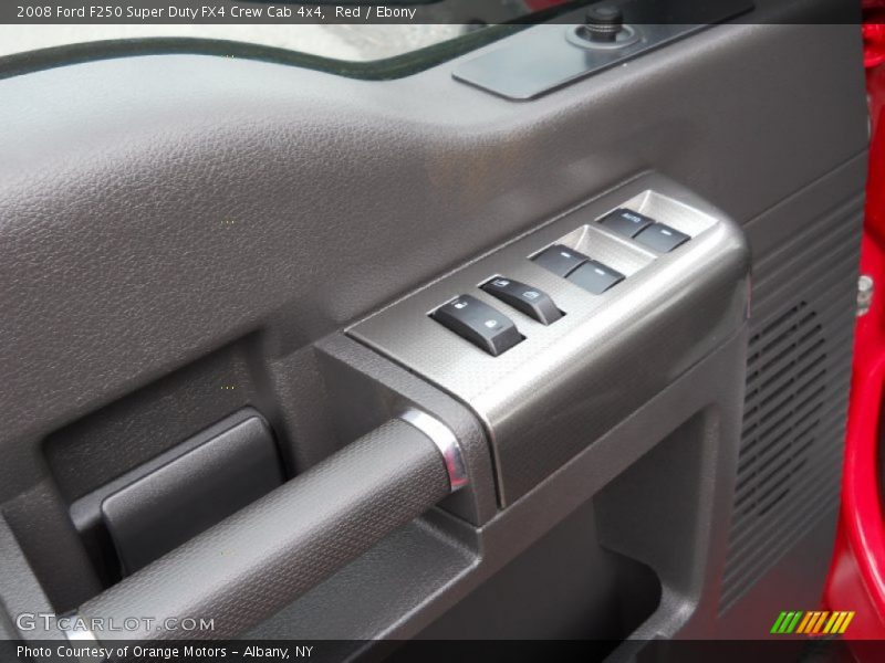 Red / Ebony 2008 Ford F250 Super Duty FX4 Crew Cab 4x4
