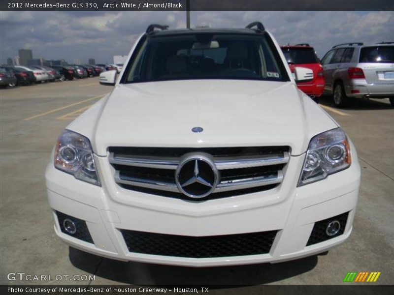 Arctic White / Almond/Black 2012 Mercedes-Benz GLK 350