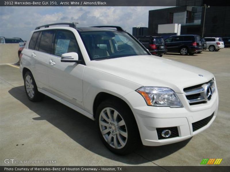 Arctic White / Almond/Black 2012 Mercedes-Benz GLK 350