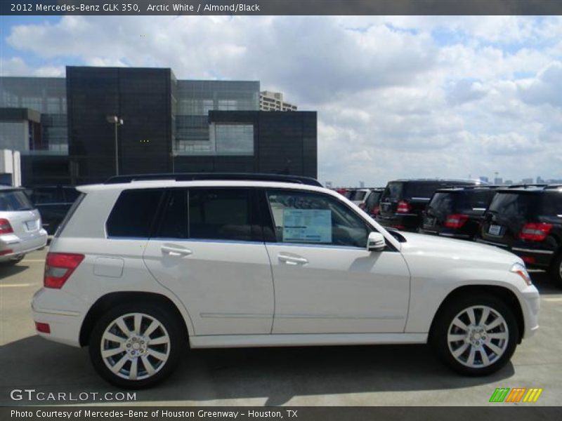 Arctic White / Almond/Black 2012 Mercedes-Benz GLK 350