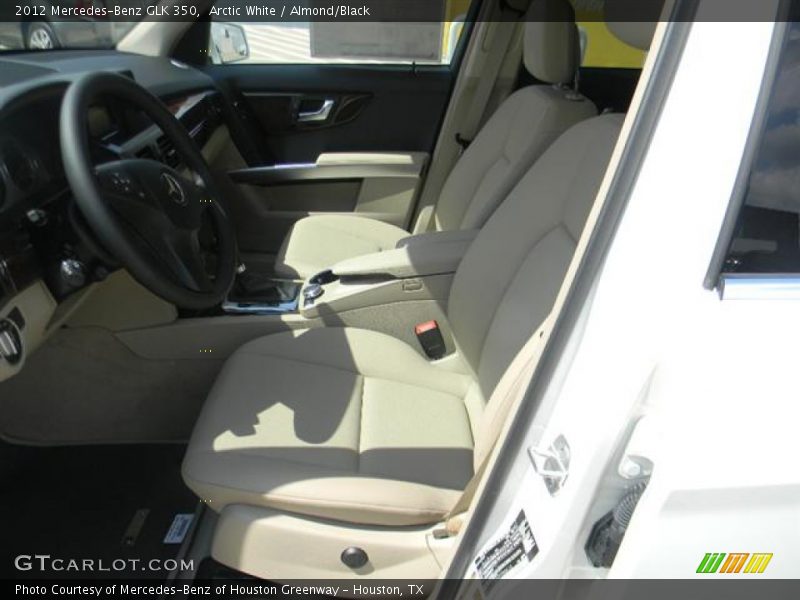 Arctic White / Almond/Black 2012 Mercedes-Benz GLK 350