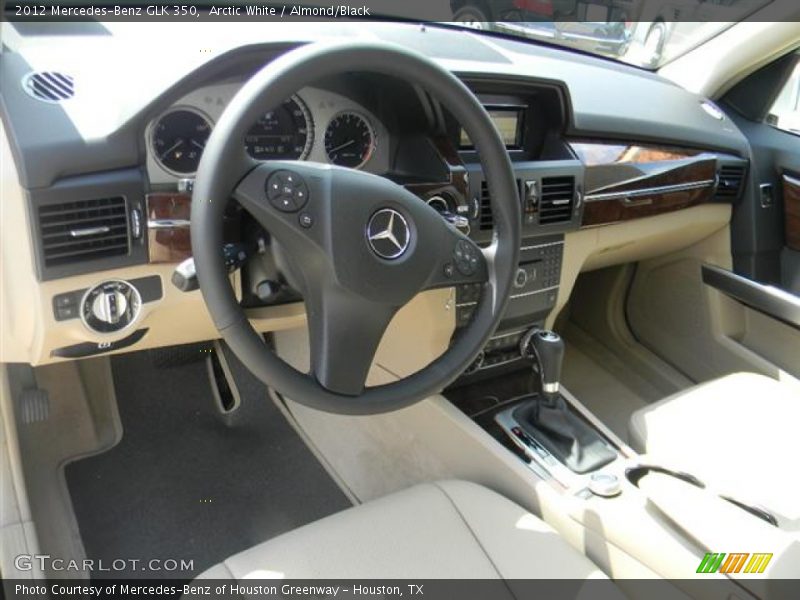 Arctic White / Almond/Black 2012 Mercedes-Benz GLK 350