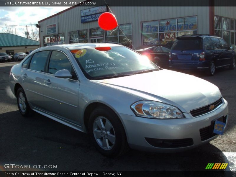 Silver Ice Metallic / Ebony 2011 Chevrolet Impala LT