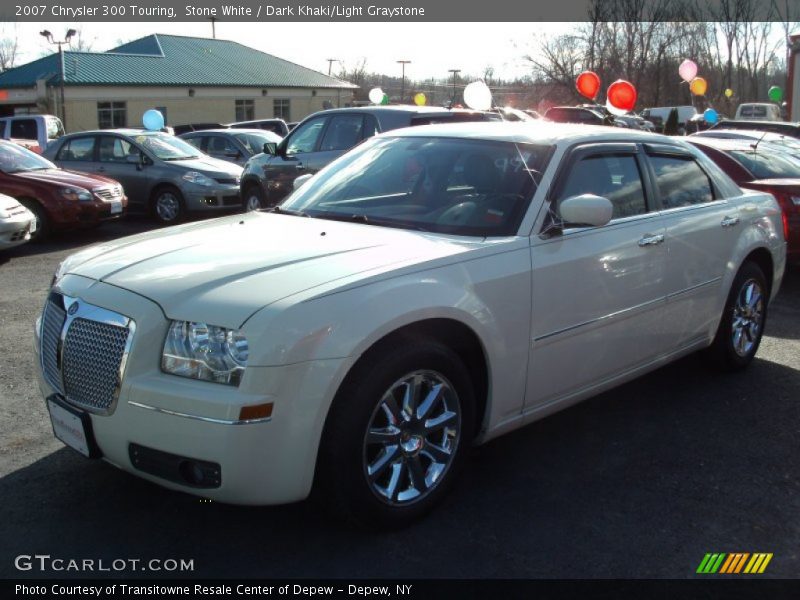 Stone White / Dark Khaki/Light Graystone 2007 Chrysler 300 Touring