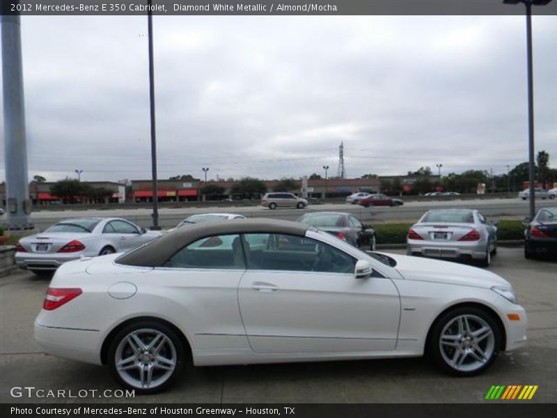 Diamond White Metallic / Almond/Mocha 2012 Mercedes-Benz E 350 Cabriolet