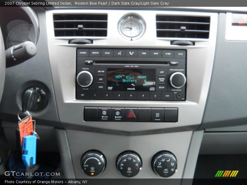 Controls of 2007 Sebring Limited Sedan