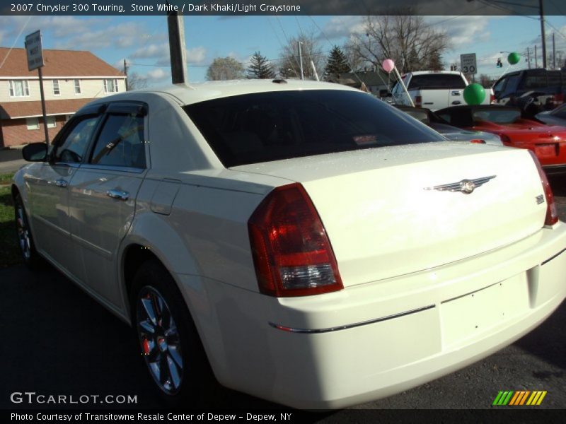 Stone White / Dark Khaki/Light Graystone 2007 Chrysler 300 Touring