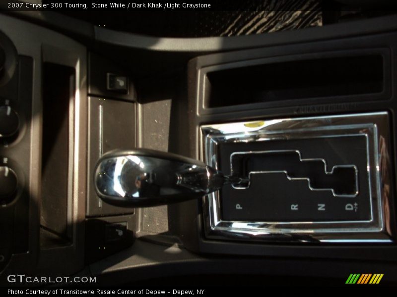 Stone White / Dark Khaki/Light Graystone 2007 Chrysler 300 Touring