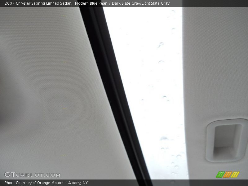 Modern Blue Pearl / Dark Slate Gray/Light Slate Gray 2007 Chrysler Sebring Limited Sedan