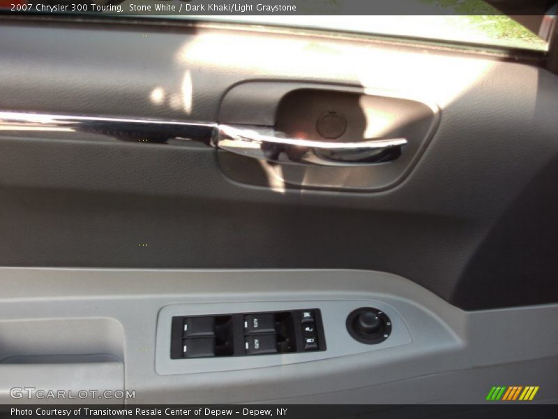 Stone White / Dark Khaki/Light Graystone 2007 Chrysler 300 Touring