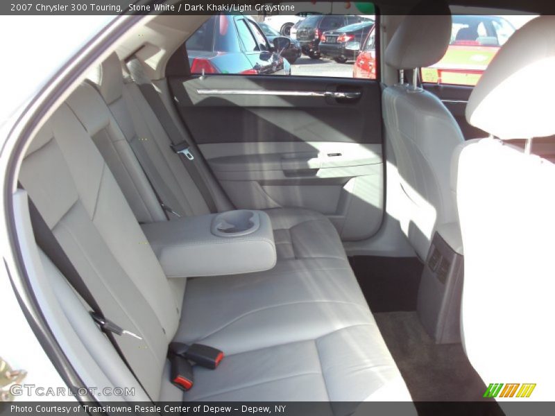 Stone White / Dark Khaki/Light Graystone 2007 Chrysler 300 Touring