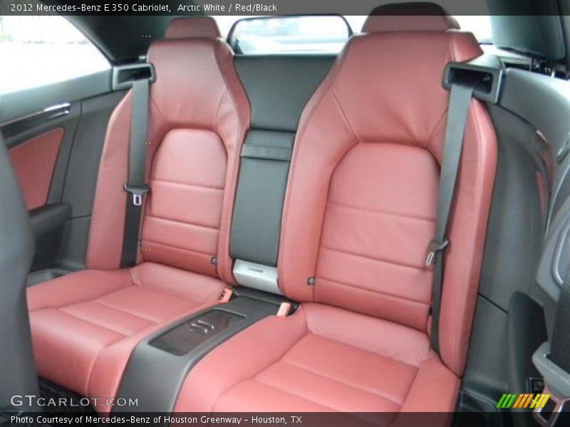 Arctic White / Red/Black 2012 Mercedes-Benz E 350 Cabriolet