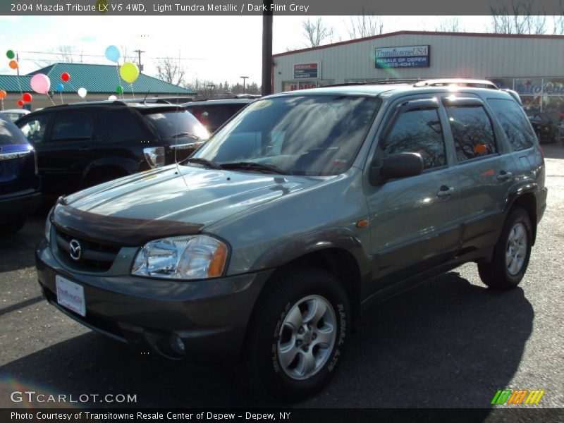 Light Tundra Metallic / Dark Flint Grey 2004 Mazda Tribute LX V6 4WD