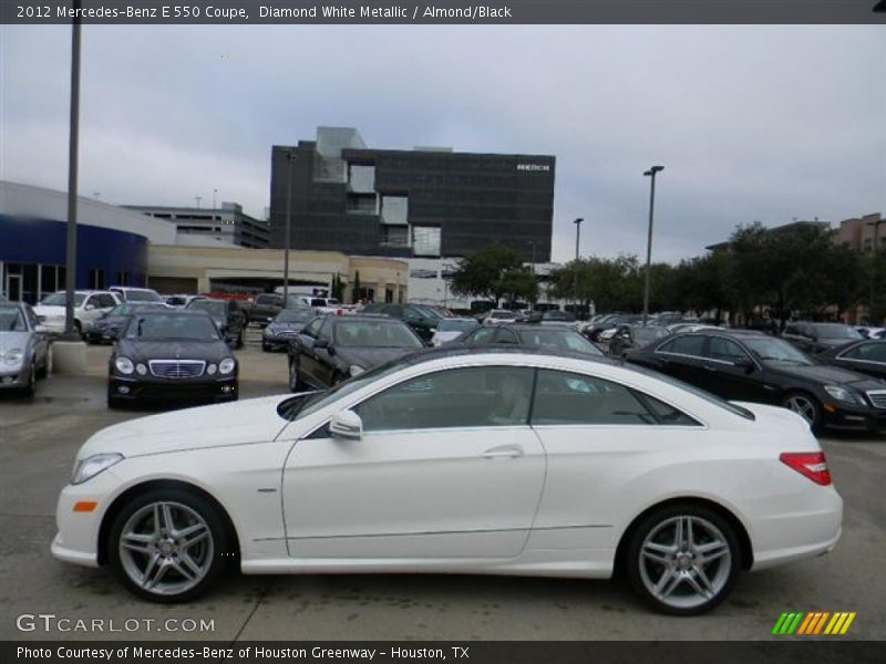  2012 E 550 Coupe Diamond White Metallic