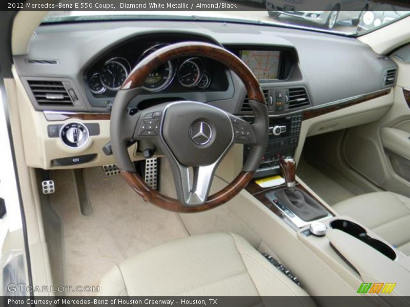 Dashboard of 2012 E 550 Coupe