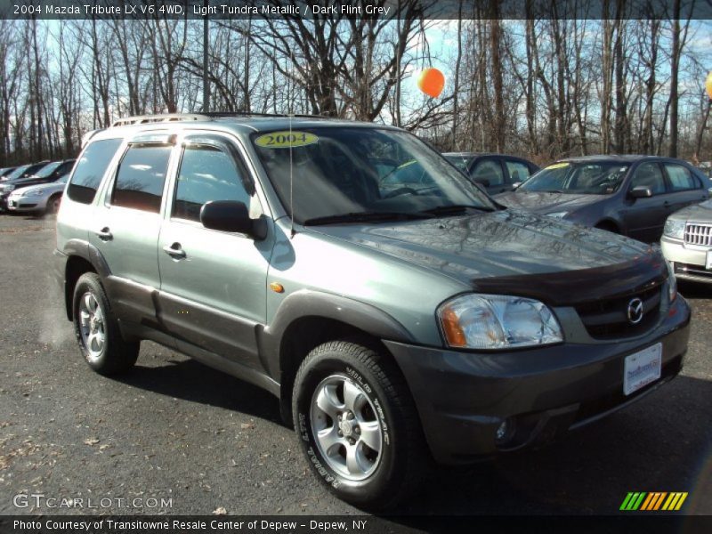 Light Tundra Metallic / Dark Flint Grey 2004 Mazda Tribute LX V6 4WD