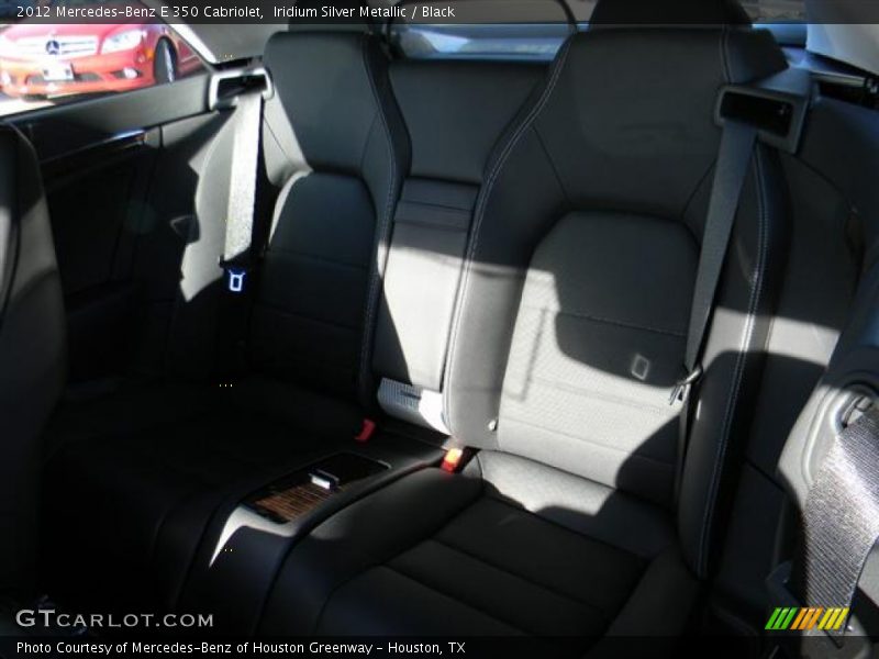 Iridium Silver Metallic / Black 2012 Mercedes-Benz E 350 Cabriolet