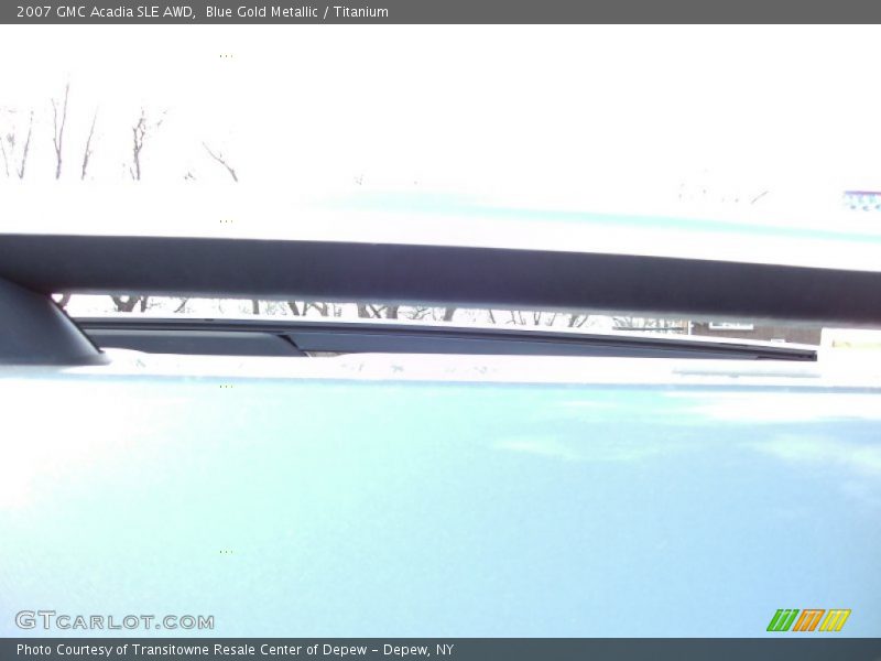 Blue Gold Metallic / Titanium 2007 GMC Acadia SLE AWD