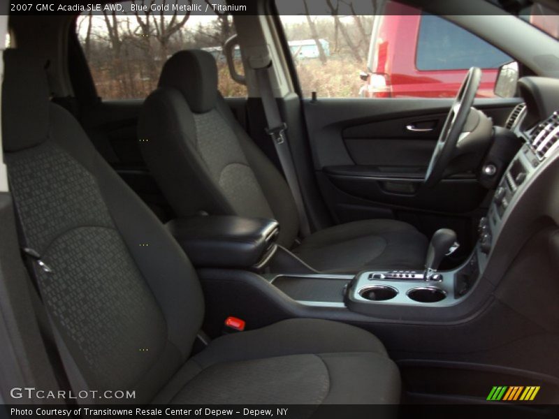 Blue Gold Metallic / Titanium 2007 GMC Acadia SLE AWD