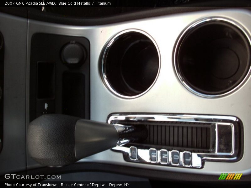 Blue Gold Metallic / Titanium 2007 GMC Acadia SLE AWD