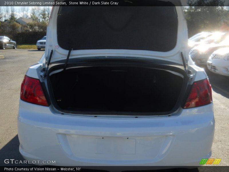 Stone White / Dark Slate Gray 2010 Chrysler Sebring Limited Sedan