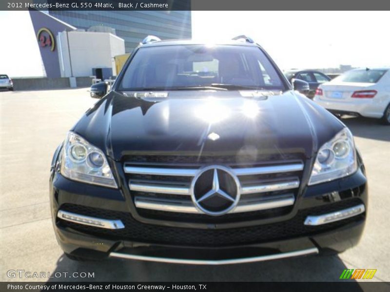 Black / Cashmere 2012 Mercedes-Benz GL 550 4Matic