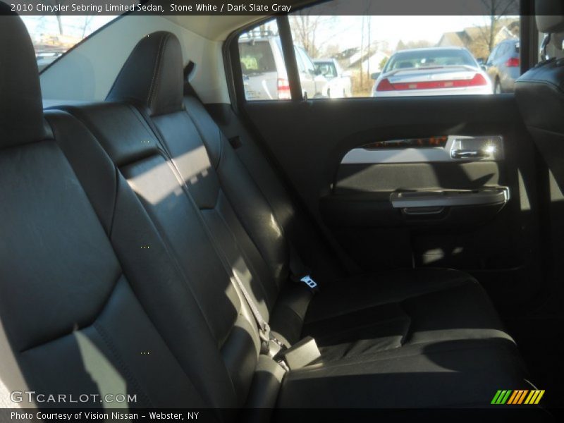 Stone White / Dark Slate Gray 2010 Chrysler Sebring Limited Sedan