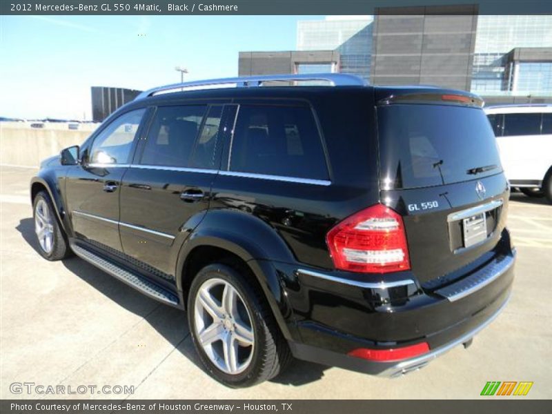 Black / Cashmere 2012 Mercedes-Benz GL 550 4Matic