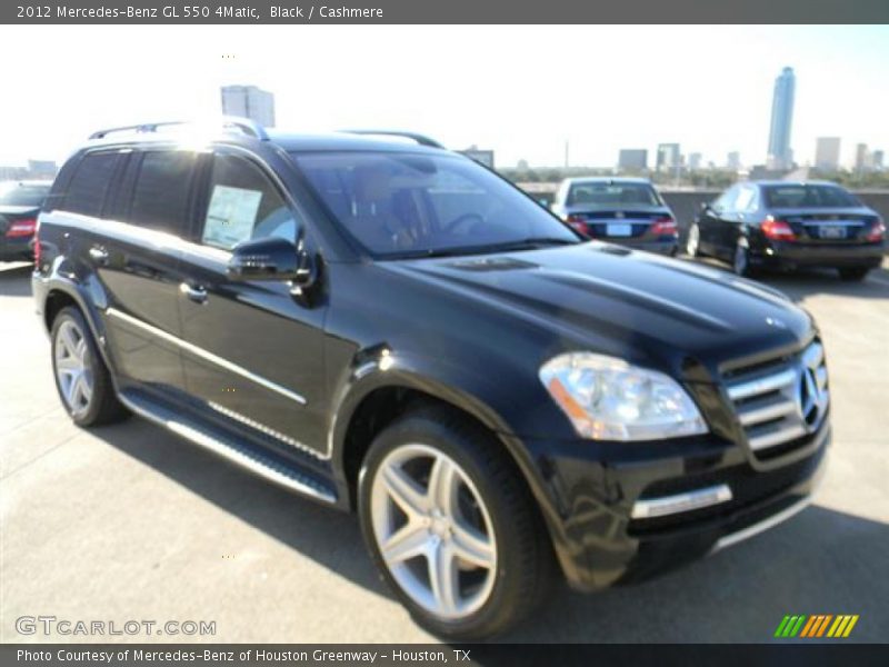 Black / Cashmere 2012 Mercedes-Benz GL 550 4Matic