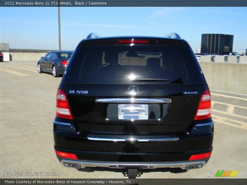 Black / Cashmere 2012 Mercedes-Benz GL 550 4Matic