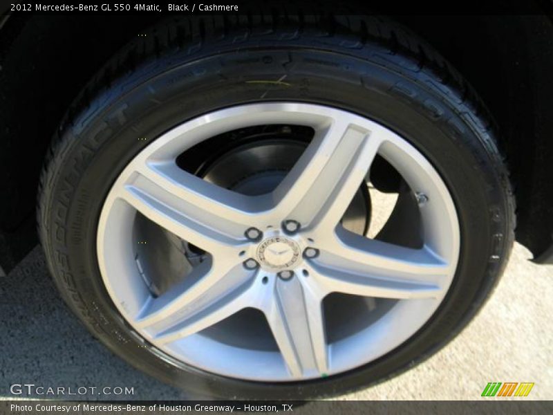 Black / Cashmere 2012 Mercedes-Benz GL 550 4Matic