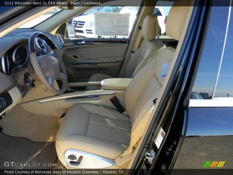 Black / Cashmere 2012 Mercedes-Benz GL 550 4Matic