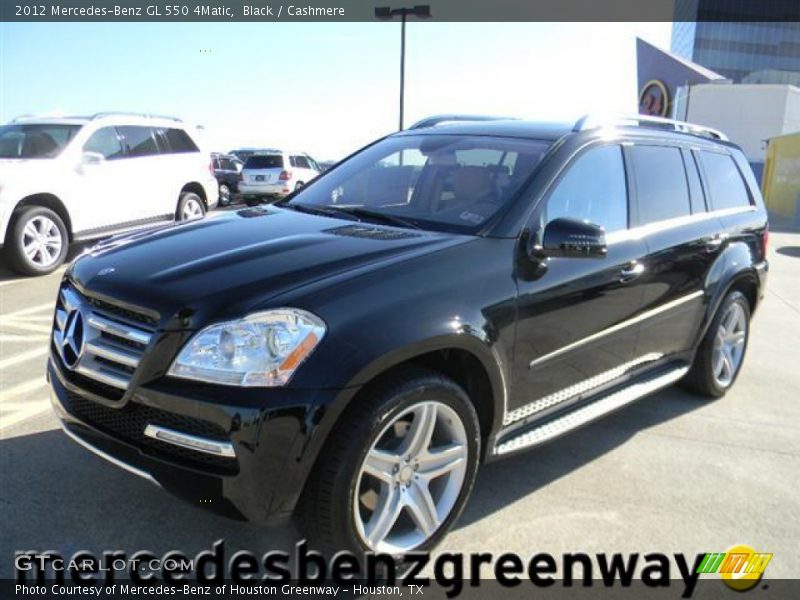 Black / Cashmere 2012 Mercedes-Benz GL 550 4Matic